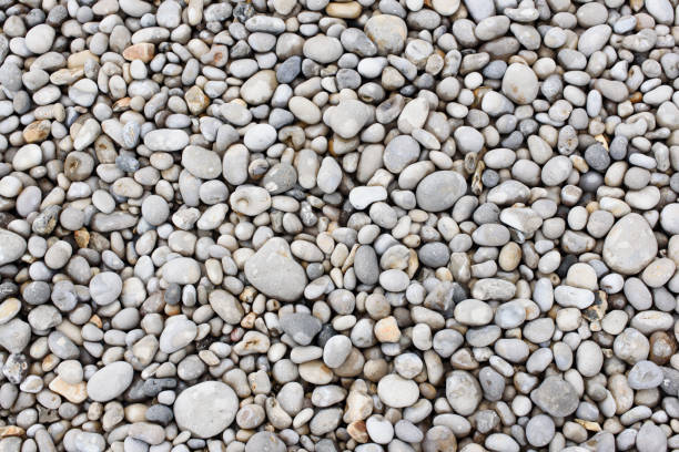 pierres de la mer. cailloux. base nautique. texture de fond de nature de cailloux de mer. - galet photos et images de collection
