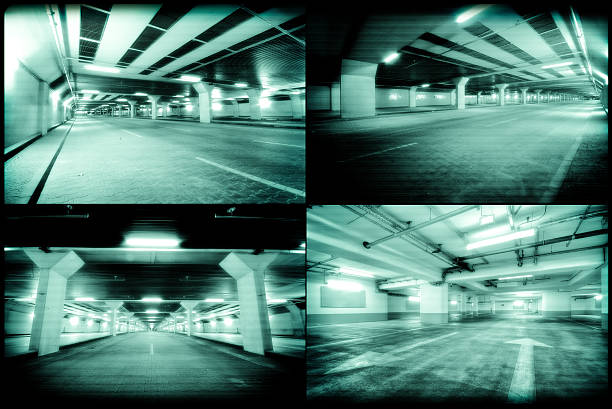 Security Monitor  parking lot photos stock pictures, royalty-free photos & images