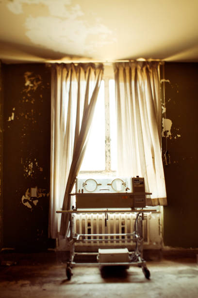 istock Abandoned hospital incubator 108347173