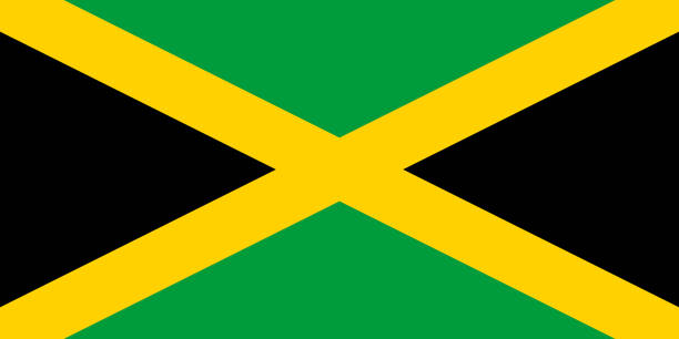 istock National flag of Jamaica 1083472750