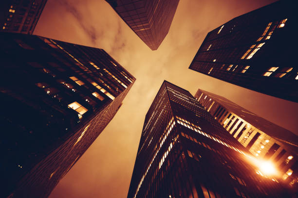 istock low angle view of the skyscrapers in nyc 1083474496
