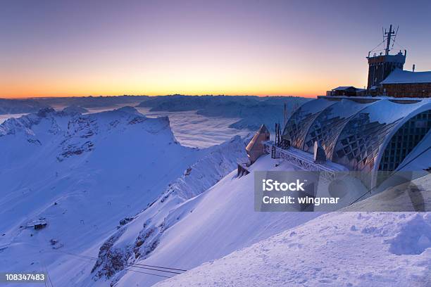 Góra Zugspitze - zdjęcia stockowe i więcej obrazów Góra Zugspitze - Góra Zugspitze, Alpy, Bawaria