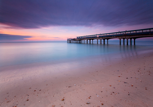 Landscape with Playa de Muro in Alcudia bay, Majorca Island, Spain