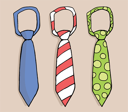 set of necktie