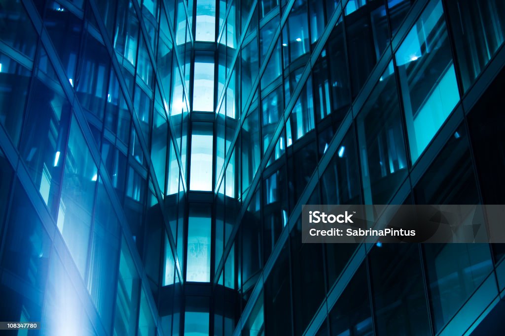 Contemporary achitecture facade  Abstract Stock Photo