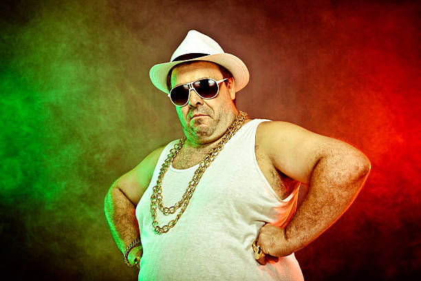 italo-american boss rapper  mafia boss stock pictures, royalty-free photos & images