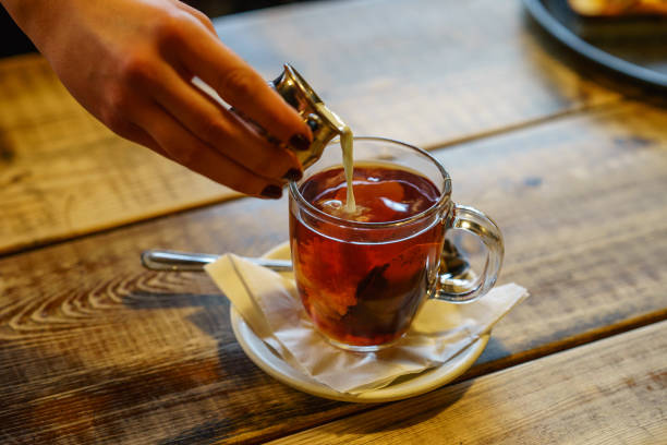istock English tea with Milk in UK 1083483100