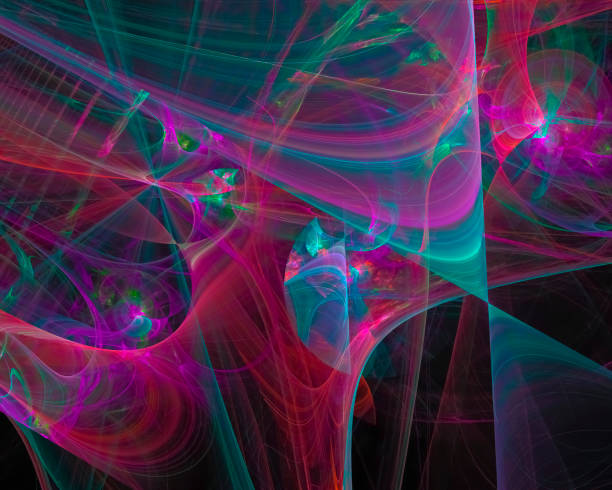 istock abstract digital fractal, fantasy design 1083484682