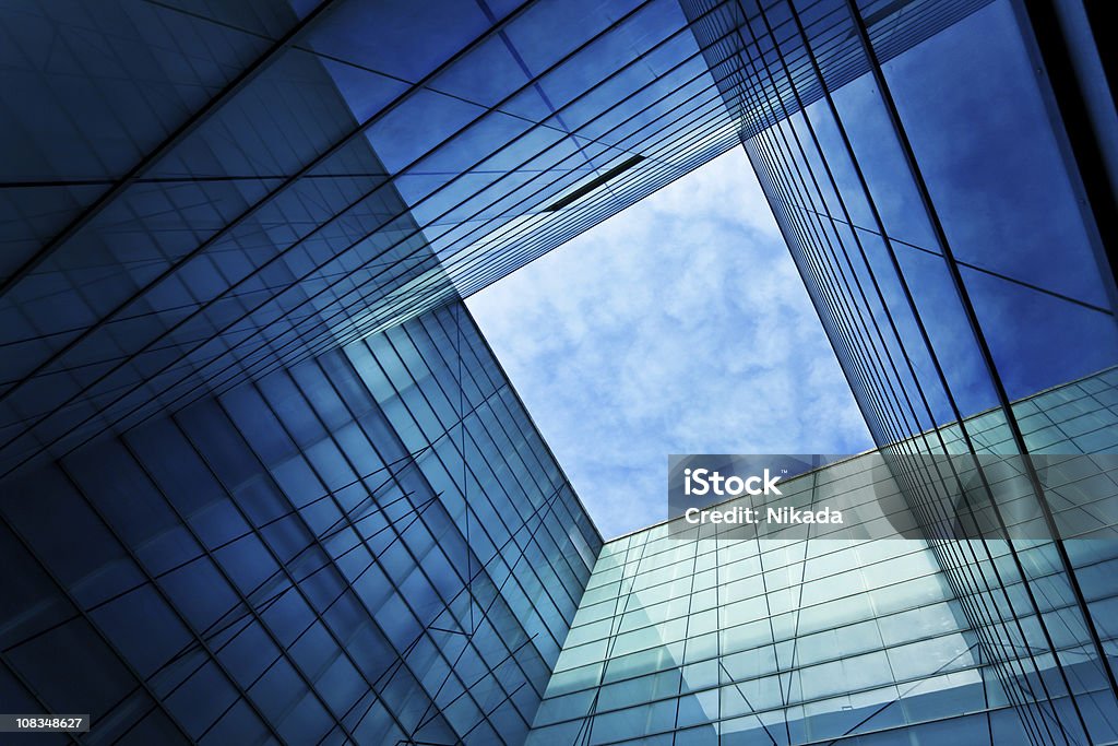 Moderne Glas-Architektur - Lizenzfrei Architektur Stock-Foto