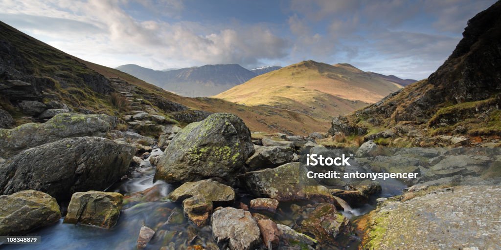 The view from Mossforce, Lake District National Park, Cumbria, U.K  Beauty In Nature Stock Photo