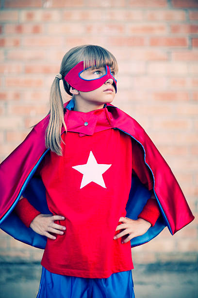 istock Little Girl Superhero 108349152