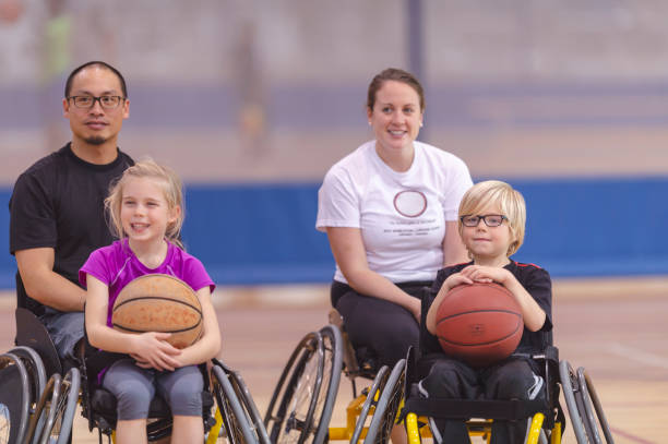 istock Wheelchair basketball athletes 1083492156