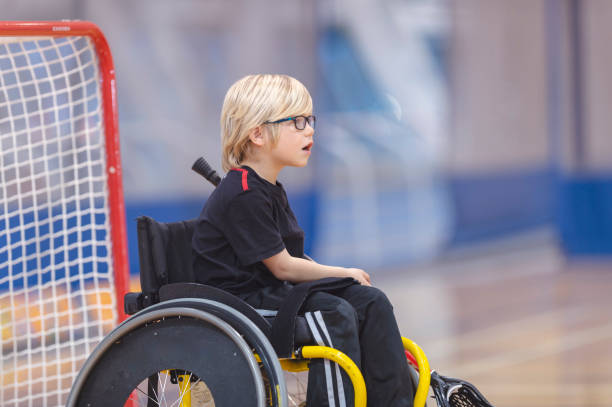 istock Wheelchair lacrosse goalie 1083492162