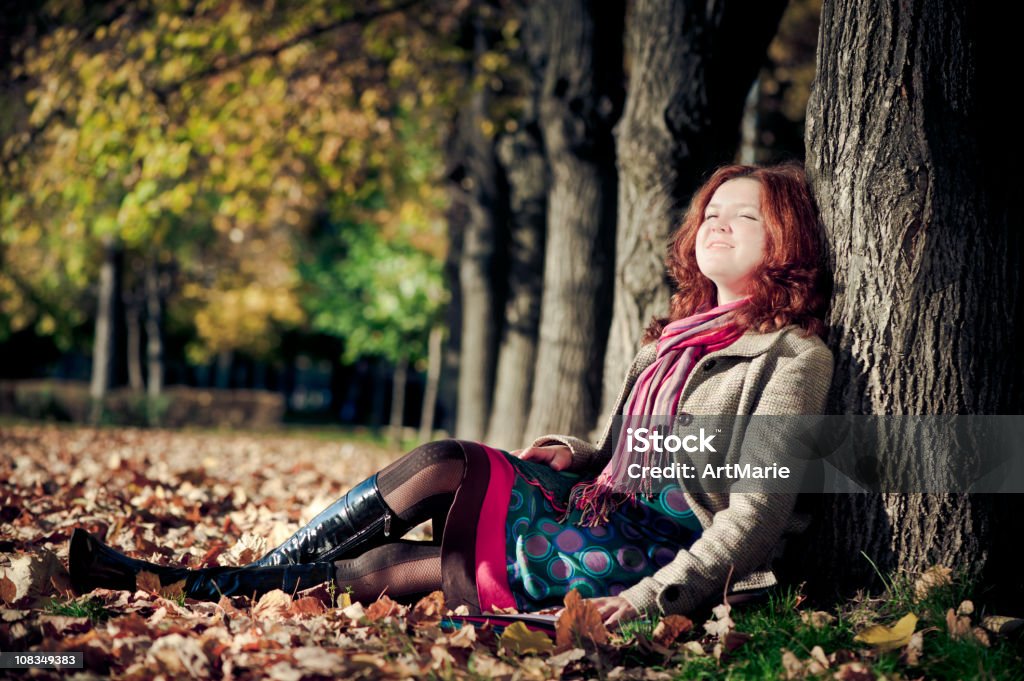 Genießen Sie den Herbst - Lizenzfrei Herbst Stock-Foto