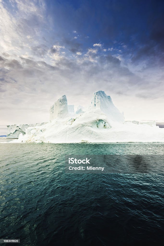 Grenlandia Biegun północny Arctic Iceberg - Zbiór zdjęć royalty-free (Arktyka)