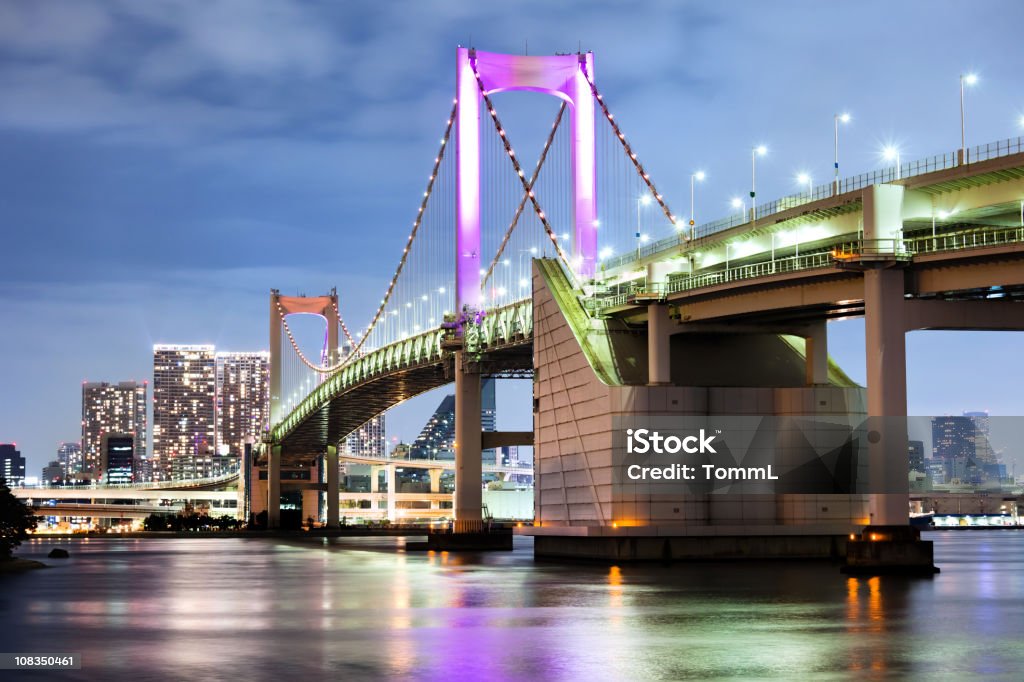 Tokyo Rainbow Bridge - Photo de Architecture libre de droits