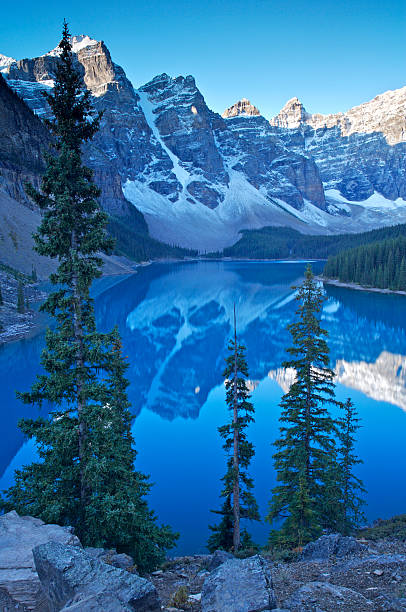 istock Morraine Lake sapphire waters 108350675