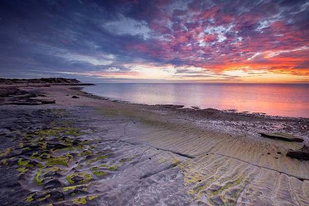 istock Sunset on the coast of Cape Range NP, Western Australia 108350707