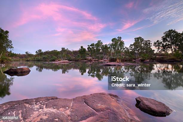 Billabong Or Small Pond At Manning Gorge Western Australia Dawn Stock Photo - Download Image Now