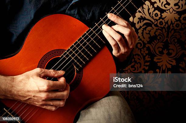 Klassische Gitarrenmusik Stockfoto und mehr Bilder von Klassische Gitarre - Klassische Gitarre, Audiogerät, Ausrüstung und Geräte