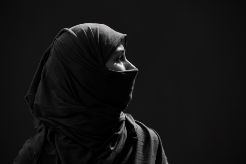 Muslim woman in hijab