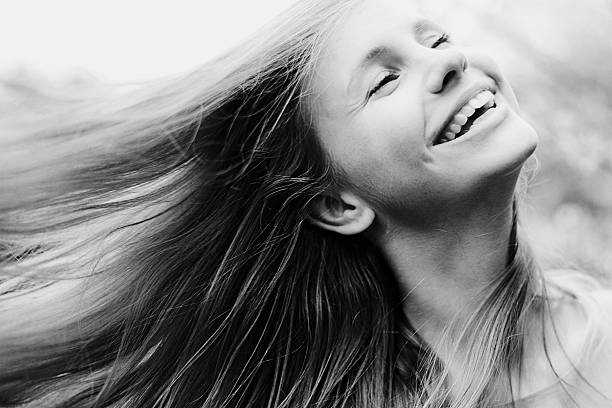 istock Cheerful young woman enjoying spring outside 108351307