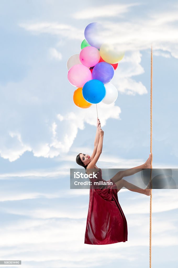 Jusqu'au ciel - Photo de Escalade libre de droits