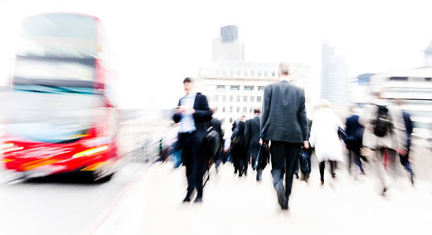 istock London Businesspeople in motion 108351528