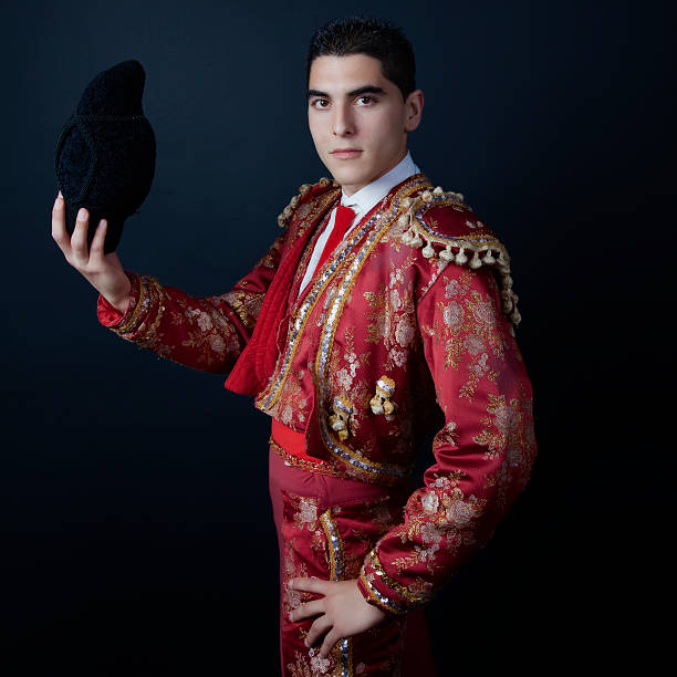 Portrait of a Bullfighter stock photo
