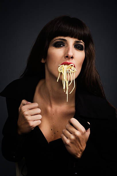 istock Feeling sexy with spaghetti, fashion bizarre. 108351967