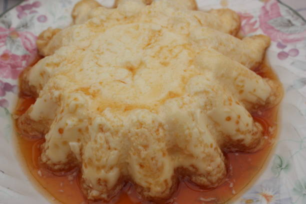 istock Custard  caramelized with vanilla and lemon zest 1083520906