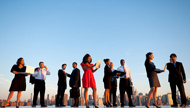 istock Global busines people in the City 108353689