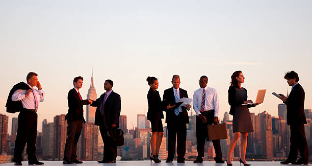 istock Global busines people in the City 108353690