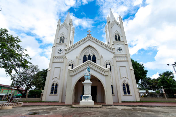 istock immaculate conception cathedral at Puerto princesa city, Palawan 1083537480