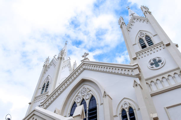 istock immaculate conception cathedral at Puerto princesa city, Palawan 1083537500