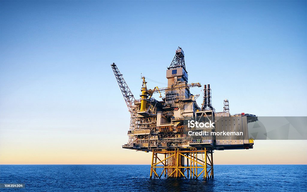 oil platform  Offshore Platform Stock Photo