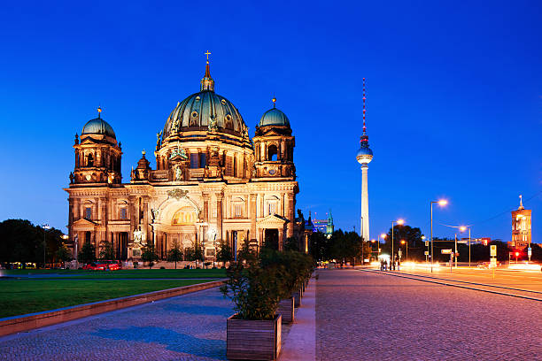Berlin Cathedral (Berliner Dom), a famous landmark on Museum Island in Berlin. Germany, Berlin April 28, 2011