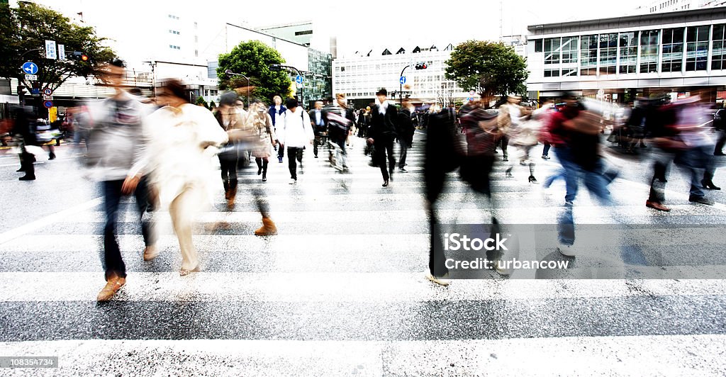 Carrefour de Shibuya - Photo de Affluence libre de droits