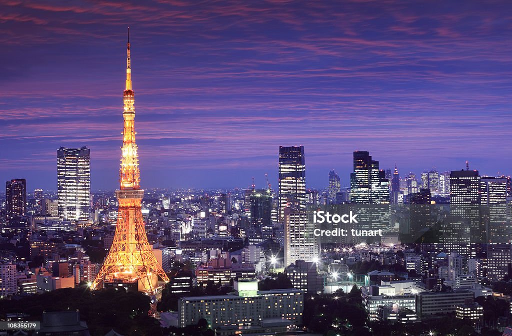 도쿄 타워 - 로열티 프리 도쿄 스톡 사진