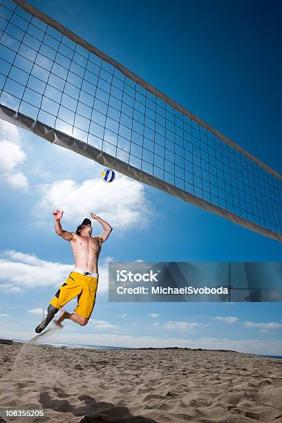 Prothetische Volleyball Stockfoto und mehr Bilder von Strand-Volleyball - Strand-Volleyball, Himmel, Volley