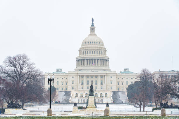 istock US Capitol in Washington DC at winter 1083556468