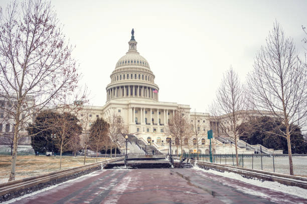 istock US Capitol in Washington DC at winter 1083556472