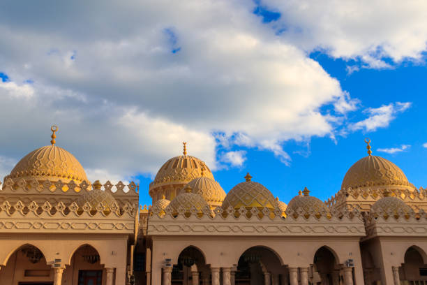 istock Facade of El Mina Masjid Mosque in Hurghada, Egypt 1083560202