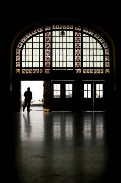 istock man silhouette in haydarpasa train station 108356027
