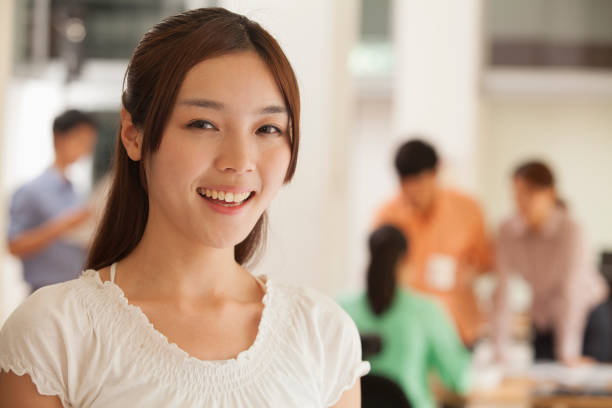 istock Smiling Chinese woman 1083560486