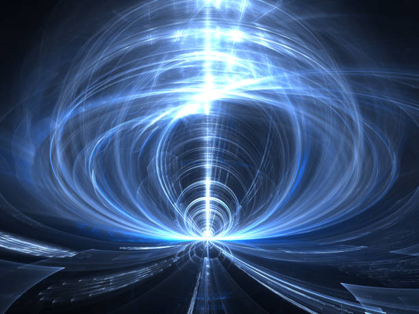istock Abstract portal or funnel - digitally generated fractal background 1083569818