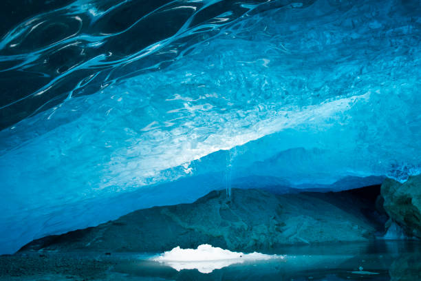 istock Beautiful blue ice cave in Norway 1083572886
