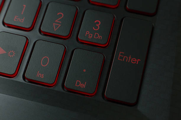 istock The enter button on keyboard laptop close up image. 1083573100