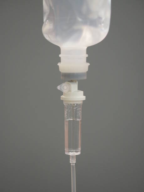 istock Saline bag Ward in hospital 1083581580