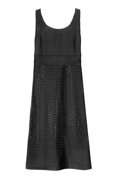 istock Black dress isolated 1083586144